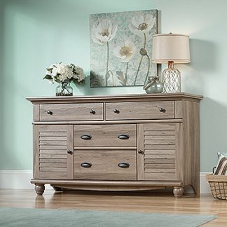 Sauder Harbor View Dresser 414942 The Furniture Co