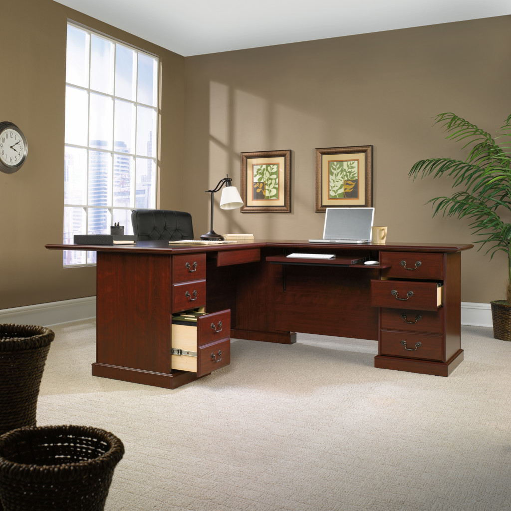 Sauder Heritage Hill Executive Desk (109843) – Sauder - The Furniture Co.