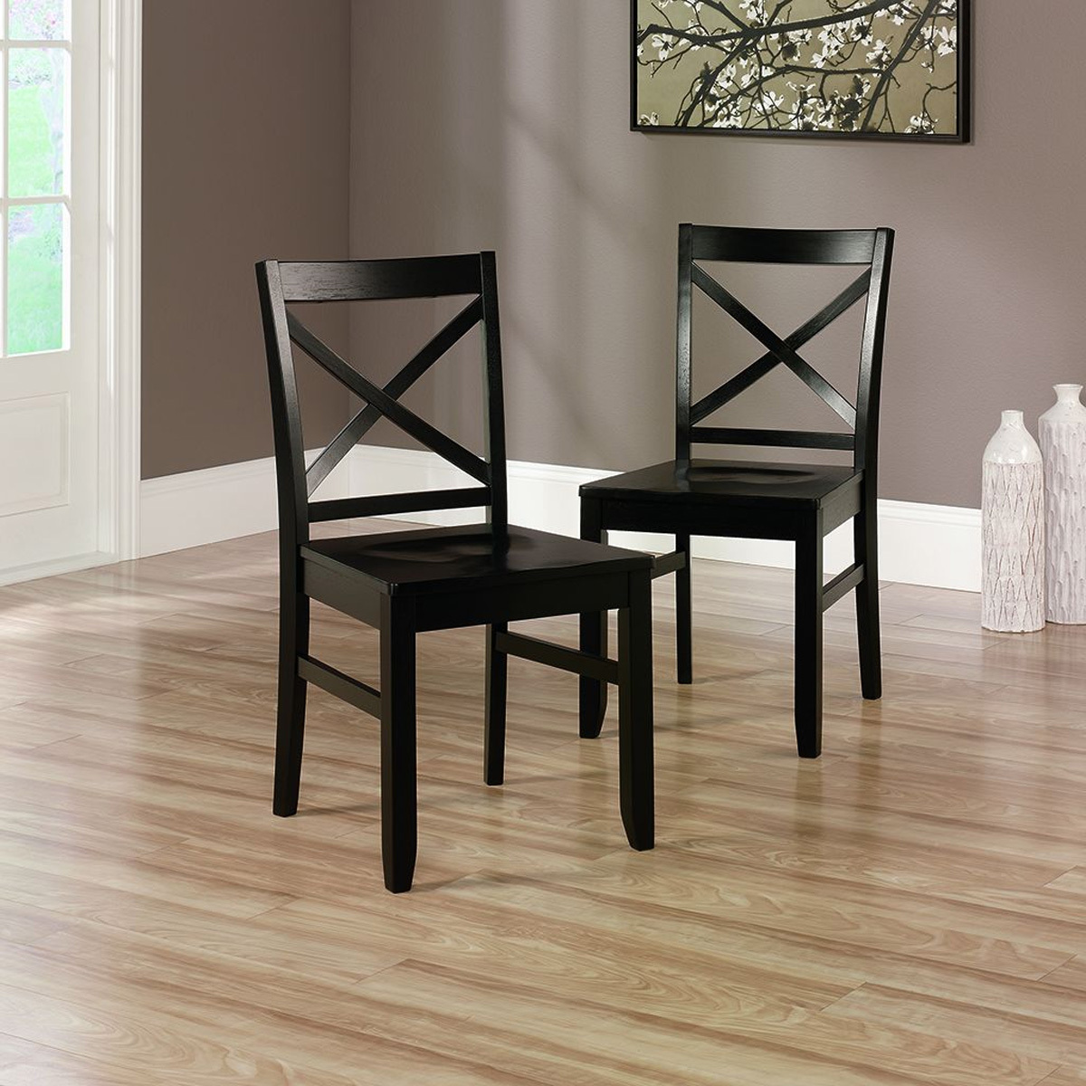 Sauder Harbor View X Back Chair Set of Two (415236) – The Furniture Co.