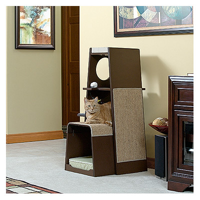 Sauder Pet Home Modular Modern Cat Tower (416819) – TheFurnitureCo.net