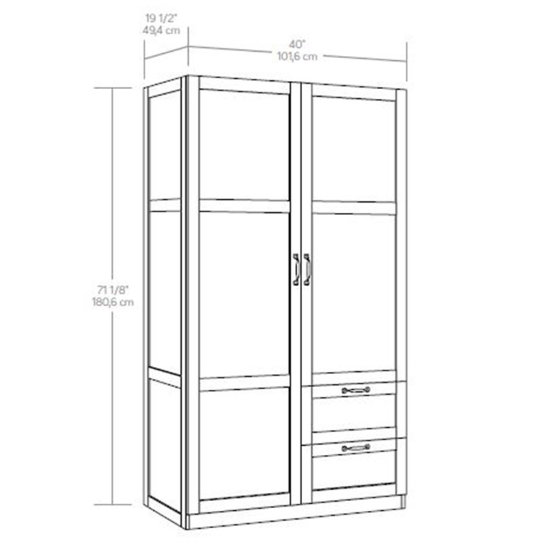 Shop our Wardrobe/Storage Cabinet by Sauder, 420063